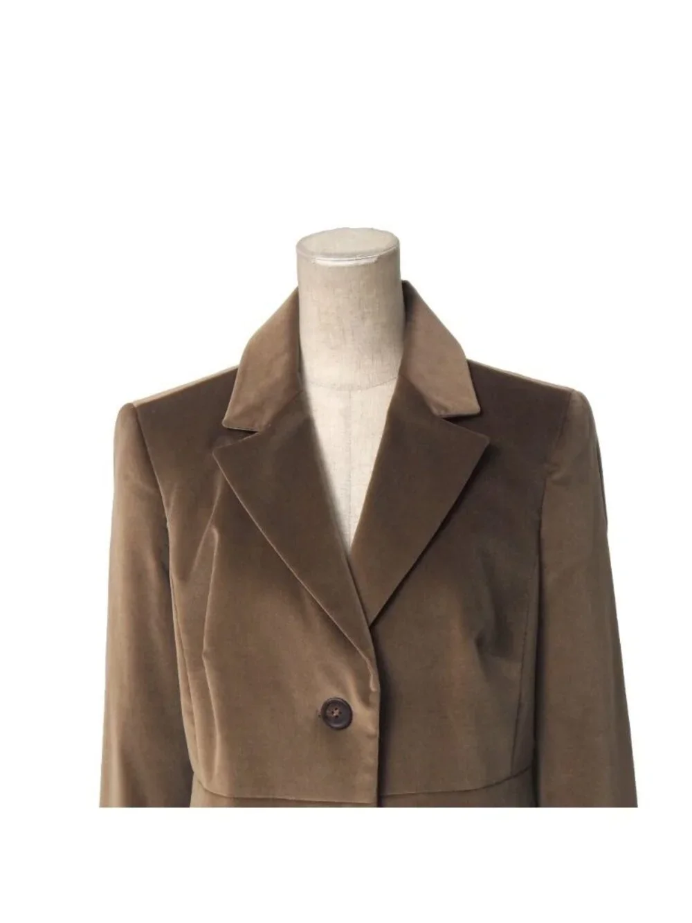 Celine Tailored Jacket 40 Velour Leather - Picture 2 of 7